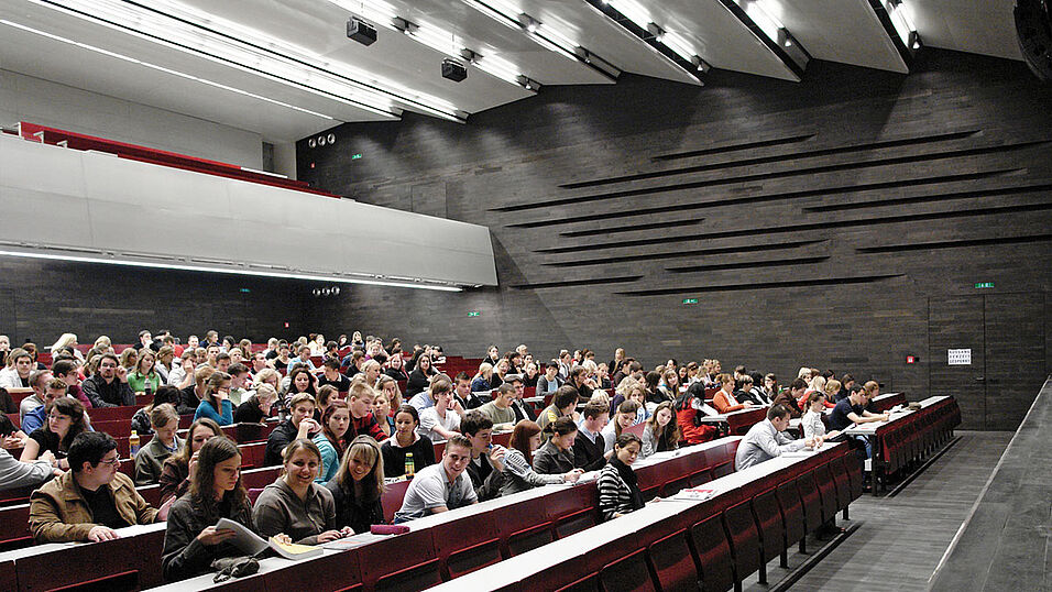 Das Audimax der Universität Wien 